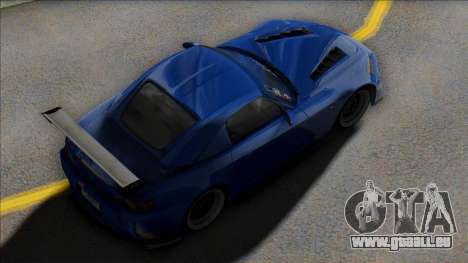 HONDA S2000 Blue with Spoiler für GTA San Andreas