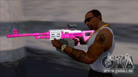 GTA V Shrewsbury MG Pink Scope (Extended clip) für GTA San Andreas