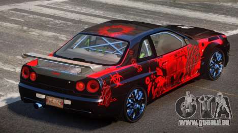 2003 Nissan Skyline R34 GT-R PJ7 für GTA 4