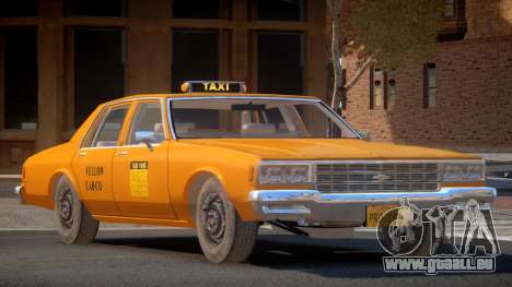 1985 Chevrolet Impala Taxi pour GTA 4
