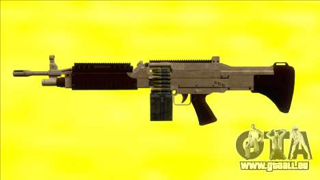 GTA V Combat MG Army Small Mag für GTA San Andreas