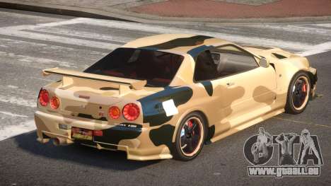 Nissan Skyline R34 GS PJ8 pour GTA 4