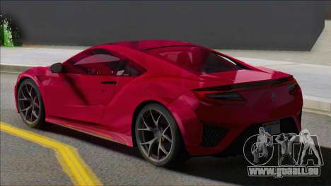 Acura NSX SA für GTA San Andreas