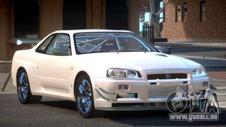 2003 Nissan Skyline R34 GT-R für GTA 4