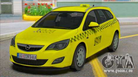 Opel Astra J Kombi Taxi für GTA San Andreas