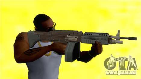 GTA V Combat MG  Black Big Mag pour GTA San Andreas
