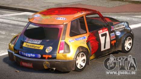 Rally Car from Trackmania PJ6 für GTA 4