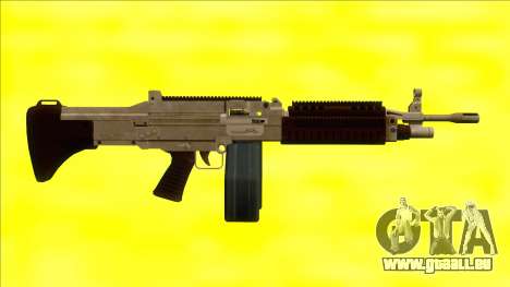 GTA V Combat MG Army Big Mag für GTA San Andreas