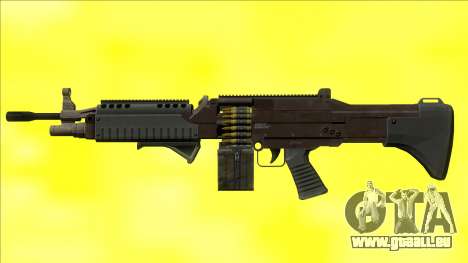 GTA V Combat MG Black Grip Small Mag pour GTA San Andreas