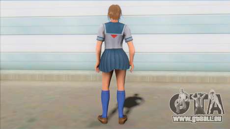 Tekken Azuka Kazama Summer School Uniform V2 für GTA San Andreas