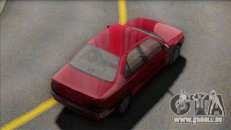 Peugeot 405 GLX Red pour GTA San Andreas