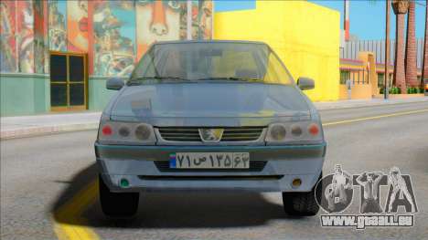 Peugeot 405 SLX Iran Plates pour GTA San Andreas