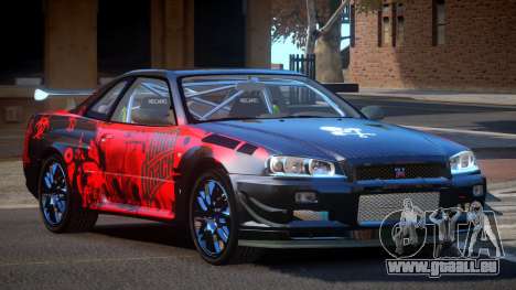 2003 Nissan Skyline R34 GT-R PJ7 für GTA 4