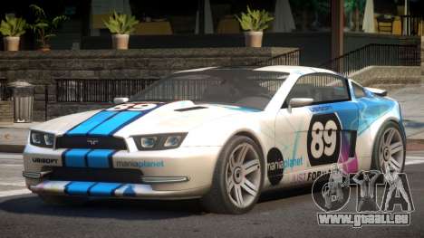 Canyon Car from Trackmania 2 PJ9 pour GTA 4