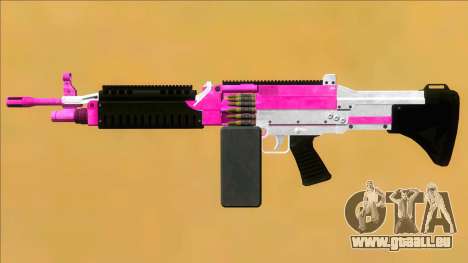 GTA V Combat MG Pink Big Mag für GTA San Andreas