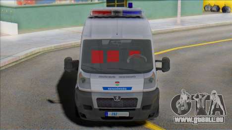 Peugeot Boxer Ambulance für GTA San Andreas