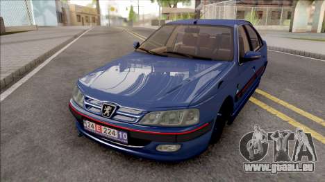 Peugeot Pars Blue pour GTA San Andreas