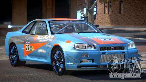 2003 Nissan Skyline R34 GT-R PJ10 für GTA 4