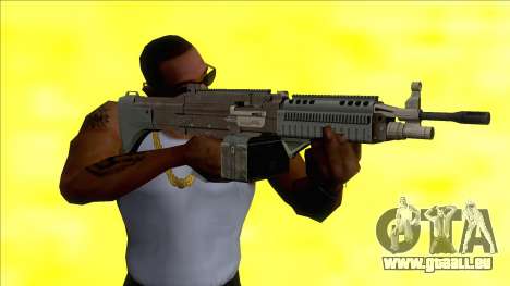 GTA V Combat MG Black Grip Small Mag pour GTA San Andreas