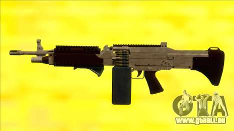 GTA V Combat MG Army Grip Big Mag pour GTA San Andreas