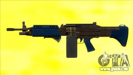 GTA V Combat MG LSPD Grip Big Mag pour GTA San Andreas