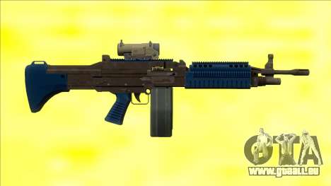 GTA V Combat MG LSPD Scope Big Mag pour GTA San Andreas
