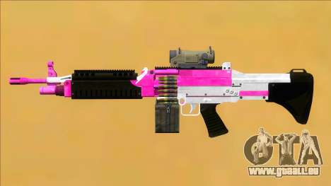 GTA V Combat MG Pink Scope Small Mag pour GTA San Andreas