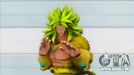 Broly Lssj4 green DBZ form xv2 für GTA San Andreas