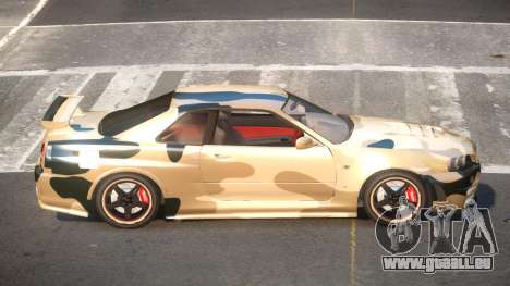 Nissan Skyline R34 GS PJ8 pour GTA 4