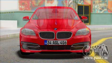 BMW 525i F10 REAL CAR pour GTA San Andreas