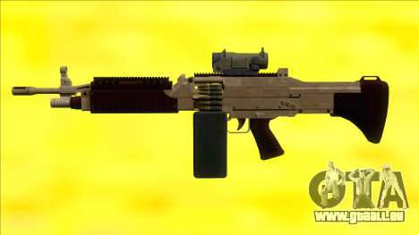 GTA V Combat MG Army Scope Big Mag pour GTA San Andreas