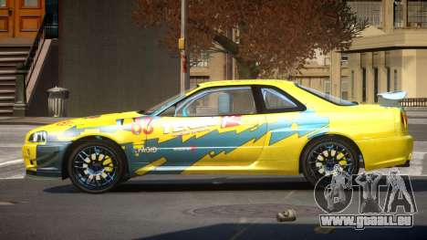 2003 Nissan Skyline R34 GT-R PJ5 pour GTA 4