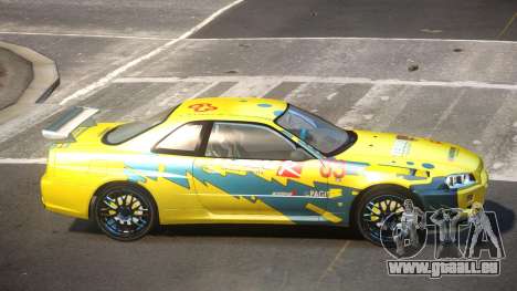 2003 Nissan Skyline R34 GT-R PJ5 pour GTA 4