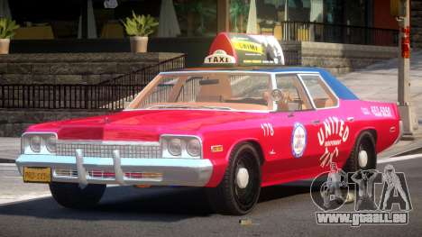 Dodge Monaco Taxi V1.3 pour GTA 4