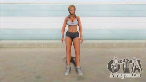 DOA Lisa Hamilton Sport Gym Im a Fighter V2 für GTA San Andreas