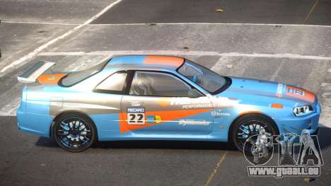 2003 Nissan Skyline R34 GT-R PJ10 für GTA 4