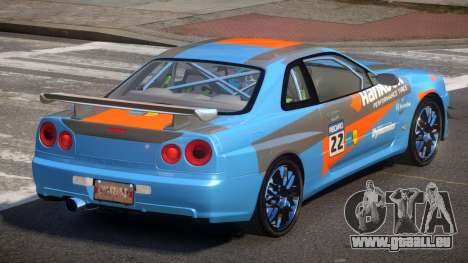 2003 Nissan Skyline R34 GT-R PJ10 für GTA 4