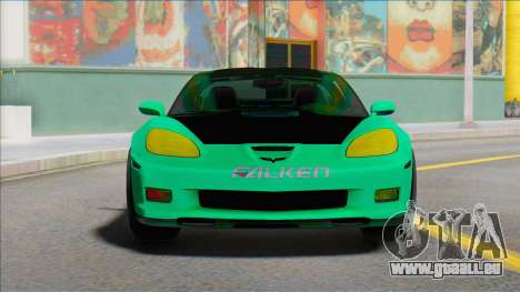 Chevrolet Corvette C6 FALKEN pour GTA San Andreas