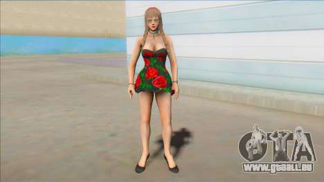 DOA Hitomi Fashion Petit Dress V2 für GTA San Andreas