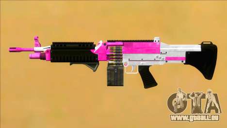 GTA V Combat MG Pink Grip Small Mag pour GTA San Andreas