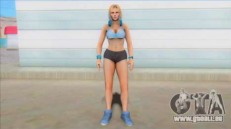 DOA Tina Armstrong Sport Gym Im a Fighter V2 für GTA San Andreas