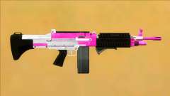 GTA V Combat MG Pink Grip Big Mag pour GTA San Andreas