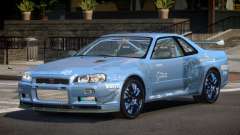 2003 Nissan Skyline R34 GT-R PJ4 für GTA 4