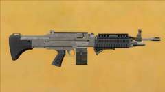 Combat MG Platinum Grip Small Mag für GTA San Andreas