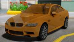BMW M3 E92 Yellow Coupe pour GTA San Andreas