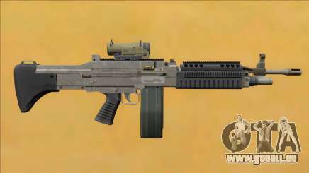 Combat MG Platinum Scope Big Mag für GTA San Andreas
