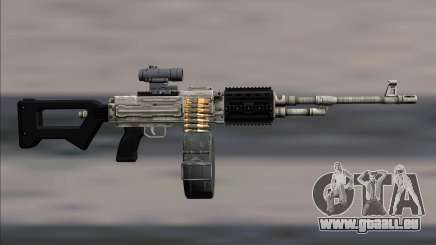 GTA V Shrewsbury MG Platinum Scope Deafault clip für GTA San Andreas