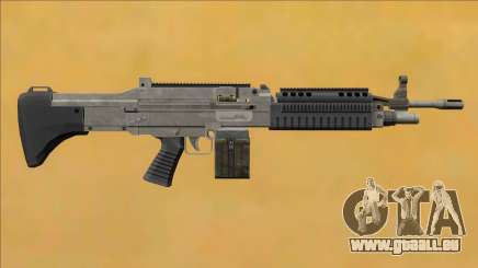Combat MG Platinum Small Mag für GTA San Andreas