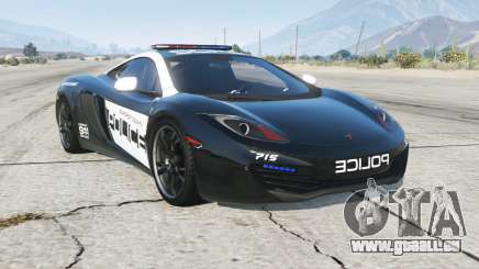McLaren MP4-12C Hot Pursuit Police pour GTA 5