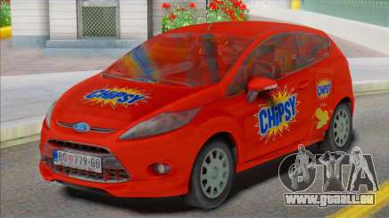 2012 Ford Fiesta Van pour GTA San Andreas